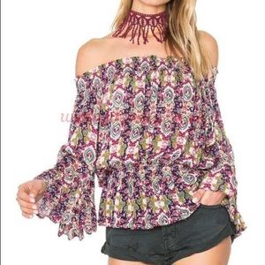 Raga off the shoulder floral top